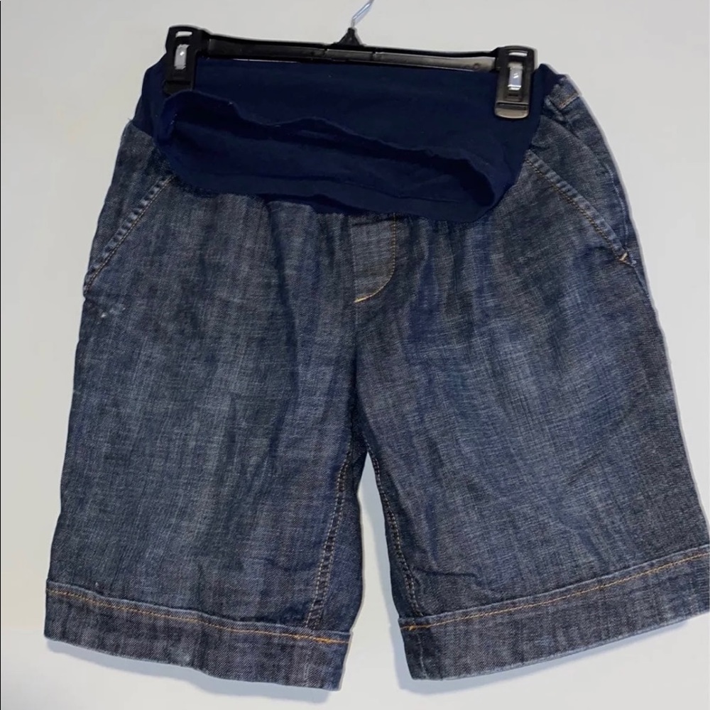 3/$15 Maternity jean shorts